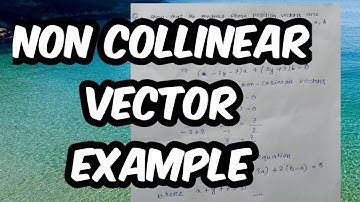 Collinear vector | show that a, 2b-3a, b-a are collinear, where a, b are two non-collinear vectors