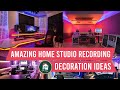 Home studio recording design ideas  for vlogger or youtuber
