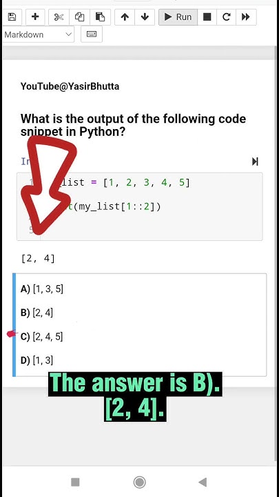 Python Quiz 20: List Quiz | Can You Guess the Output of this Python ...