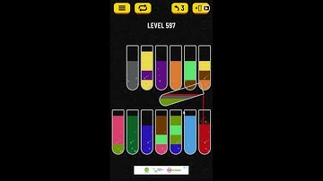 Water Sort Puzzle Level 597