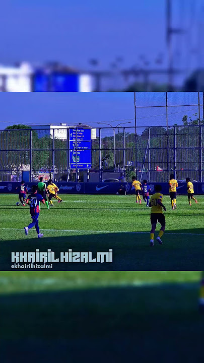 ARAYYAN HAKEEM (2009) A LATE GOAL IN THE 1ST HALF 😎 JDTV U16 1-0 N9FC U18 #jdt #football #malaysia