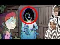 Reacting To True Story Scary Animations Part 20 ft My Girlfriend (Do Not Watch Before Bed)