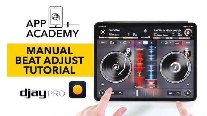 Your DJ mix on iPad - Algoriddim DJAY Pro 1/3 - YouTube