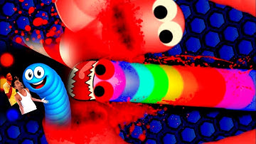 🔥🙄Title:Epic Worms Zone.io Gameplay#9 – Giant Snake Survival Challenge! #2025
