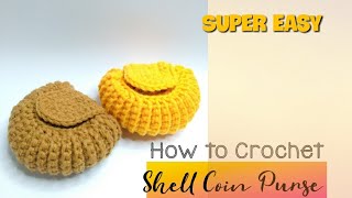 How to Crochet a Shell Coin Purse