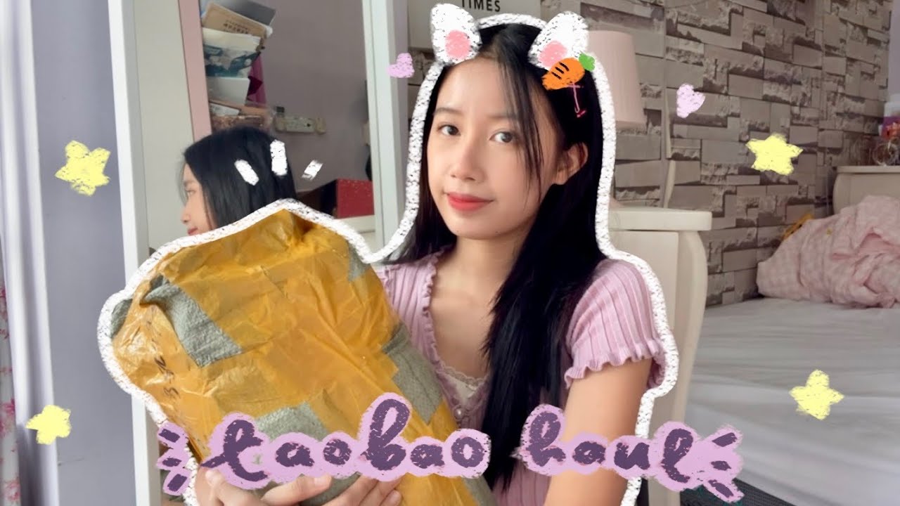 淘宝开箱 taobao haul☁️🌷 brandy melville, 欧阳娜娜同款上衣, 宝藏店铺 👼🏻