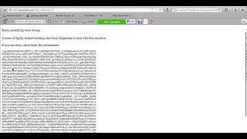 What Is : 500 Internal Server Error  Sorry, something went wrong..... 2013