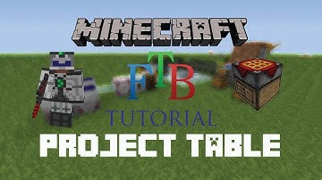 Easily Craft Multiple Items (Using Project Table) - Minecraft FTB Tutorial