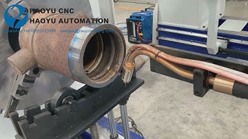 Inner hole cladding machine