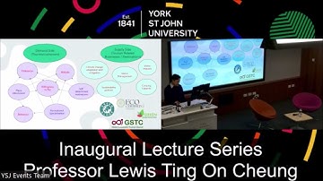 Professor Lewis Ting On Cheung Inaugural Lecture 12th February 2025