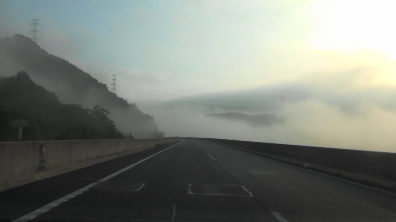 【E27 舞鶴若狭自動車道 下り線完全走破 HD60p】E2 山陽自動車道 淡河PA→ E1 名神高速道路 養老SA 2017 7/3