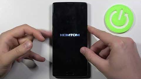 How to Power On HomTom S9 Plus – Switch On Device