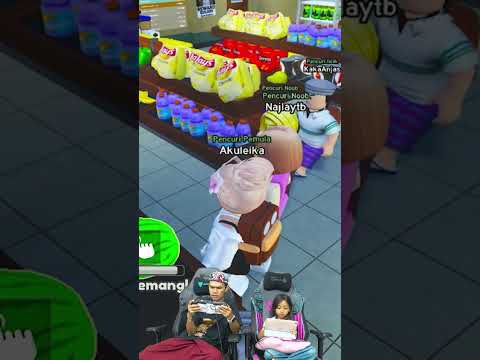 JANGAN DITIRU YA NGAMBIL BARANG KAYAK TOMPEL 😱😨#roblox  #leikagaming #gamingchannel #viralshort