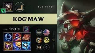 KogMaw ADC vs Yunara - NA Challenger Patch 26.16