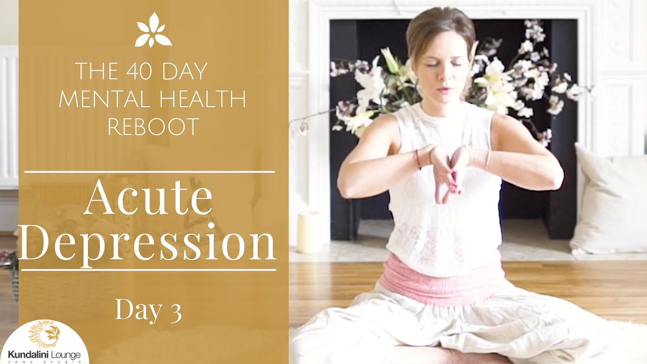 Healing Acute Depression - Yoga for Mental Health - Day 3 with Mariya Gancheva