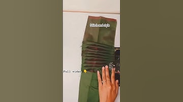 Puff sleeves cutting and stitching #shorts #shortvideo #sleevedesign #diy #blouse #puff