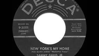 1956 Sammy Davis Jr. - New York’s My Home