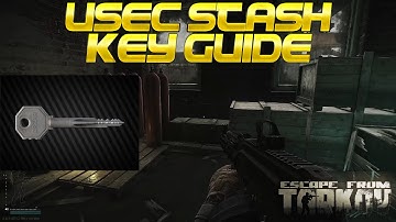 Escape From Tarkov - USEC Stash On Customs Key Guide!