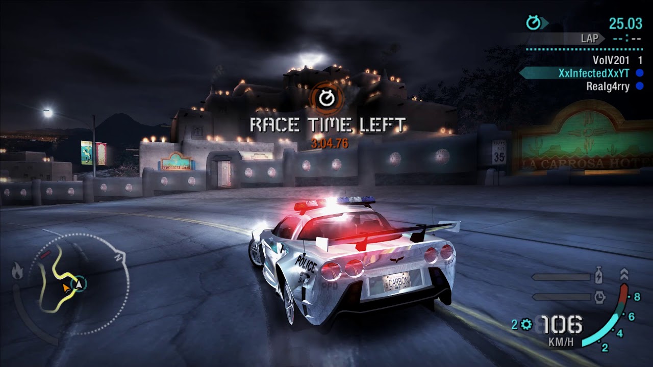 Need for Speed Carbon Pursuit Knockout