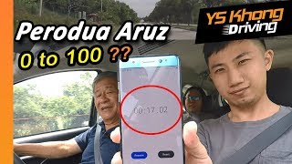 Perodua Aruz [Test Drive Review]  0 to 100 Time? Most Affordable 7Seater? | YS Khong Driving
