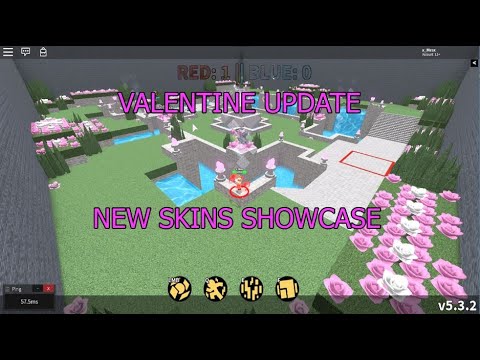 Valentine Update New Skins Showcase Roblox Critical Strike Youtube - roblox critical strike all skins