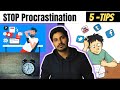 Tips to stop procrastination | Dont waste your time | Time management