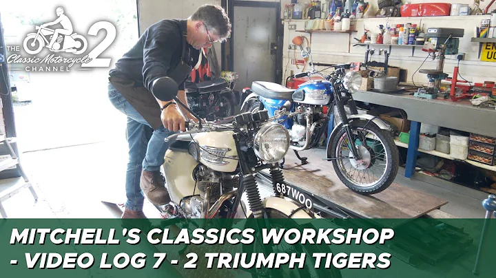 Classic Motorcycle Workshop Video Log 7 - 2 Triump...