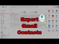 How to Export Gmail Contacts - how to import export contacts using gmail in iPhone