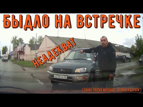 Быдло на встречке #170! Подборка на видеорегистратор!