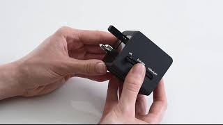 Smooth Trip International Adapter Cube with Dual USB Chargers screenshot 5