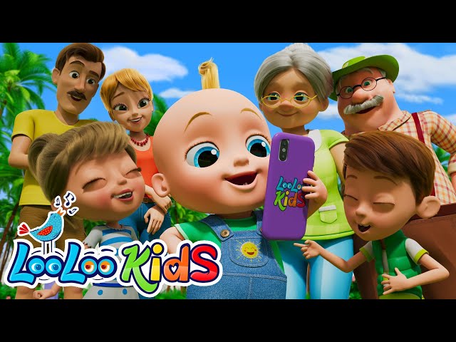We are ONE BIG FAMILY Lyrics 🥰 Children's Music | Kide Songs by LooLoo Kids class=