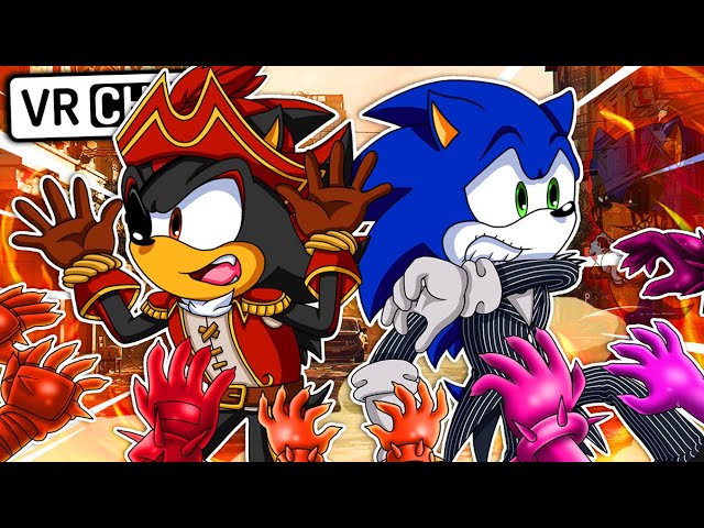 SHADINA INVADES SONIC AND SHADOW'S CHRISTMAS IN VR CHAT 