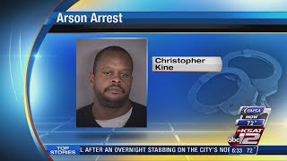 West Side man accused of setting fire to woman's car
