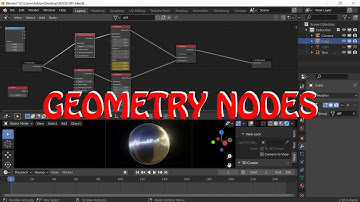 GEOMETRY NODES BLENDER 2.92a