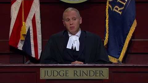 Claimant Is a Court Security Guard | Judge Rinder