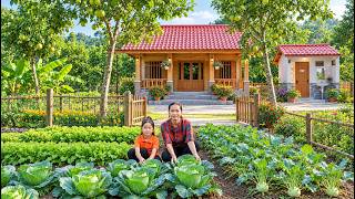 Former female veteran Trieu Van has built her own farm and raised her daughter. screenshot 1