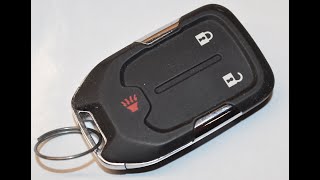 2018 - 2024 gmc terrain key fob battery replacement - easy diy