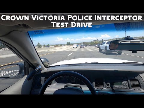 Ford Crown Victoria Police Interceptor Test Drive