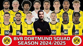 BORUSSIA DORTMUND FULL SQUAD FOR 2024/25 SEASON Ft. Max Beier, Waldemar Anton, Serhou Guirassy