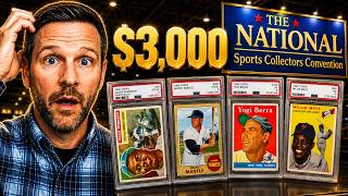 I Spent $3,000 on Vintage Baseball Cards at The National… Here's What I Got