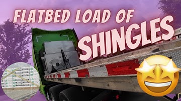 Zeke Dawg Hauling a Flatbed Load of Shingles