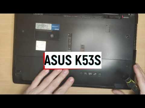 Как разобрать ноутбук asus x53s Разборка и чистка ноутбука Asus K53S (Cleaning and Disassemble laptop Asus K53S)