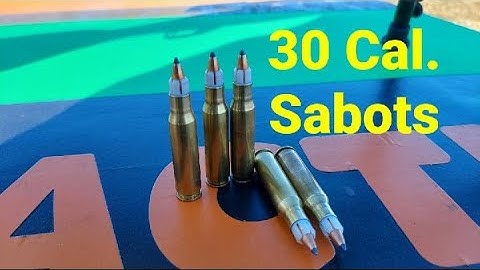 308 Sabots 50yd Group Test
