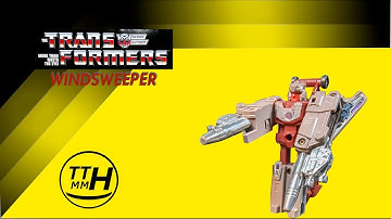 Transformers G1 Windsweeper Review (stop motion)