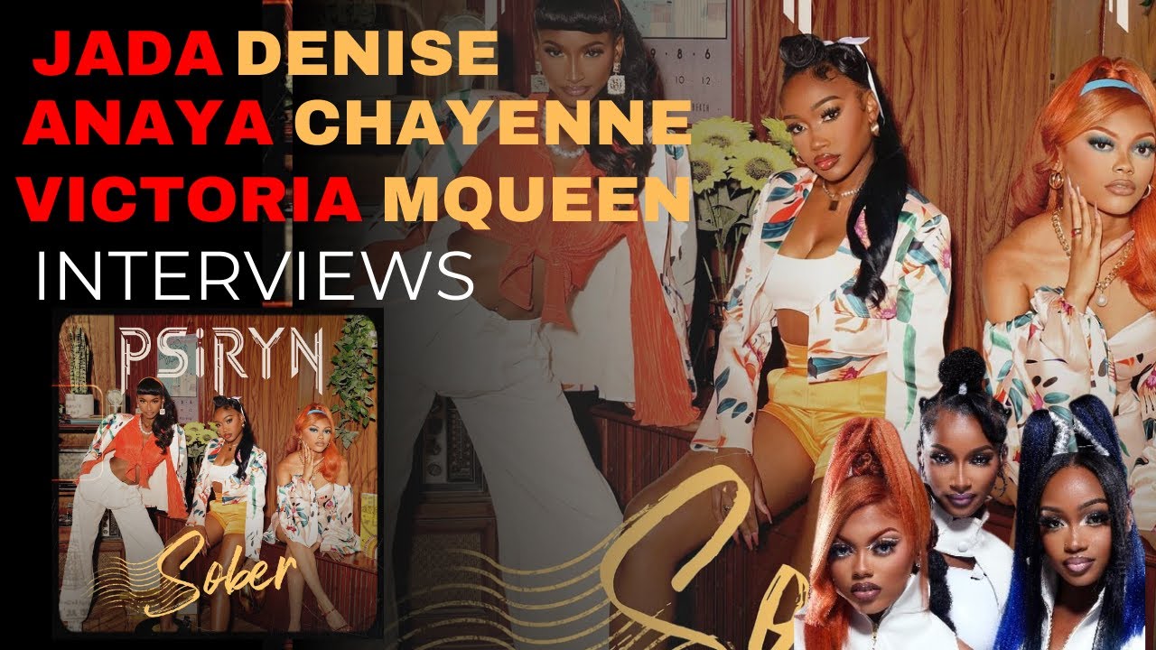 Girl Group PSiRYN Jada Denise, Anaya Chayenne, and Victoria McQueen | The Brett Allan Show | 'Sober'