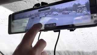 How to format SD card in AZDOME DashCam Mirror