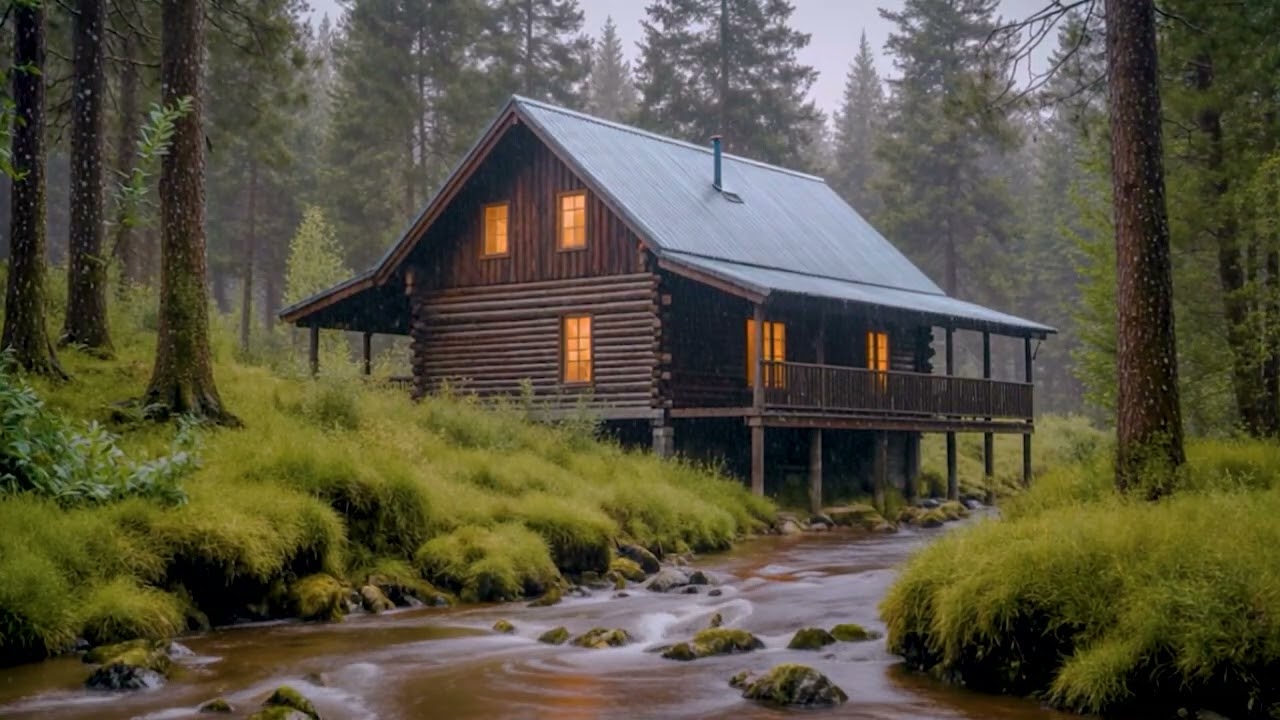 Rain Sounds for Meeting Prep Focus – 10 Hours Study Rain, No Music