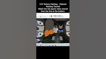 CC4 Texture Painting - Material Painting Tutorial | Character Creator 4 #cc4 #charactercreator4