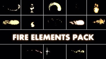 Fire Elements Pack Motion Graphics