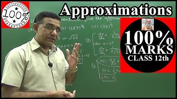 Class 12 Maths Differentiation application of derivatives approximation cbse 2019 Q21